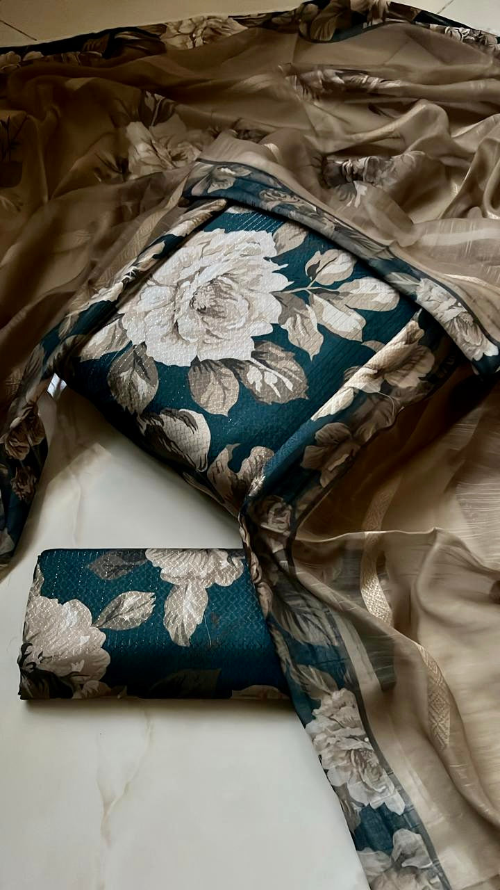 Digital Printed Jacquard 3pc
