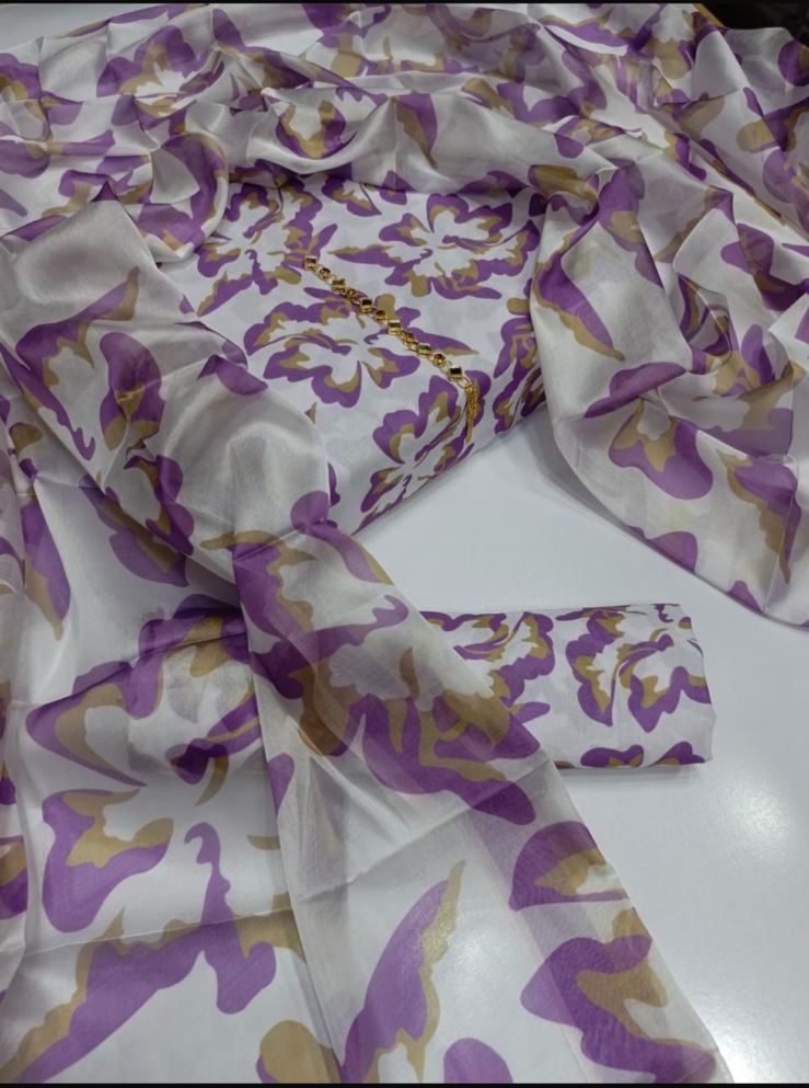 Digital Printed Swiss Lawn 3pc