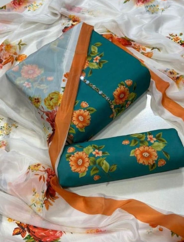 Digital Printed Swiss Lawn 3pc