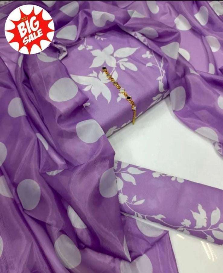 Digital Printed Swiss Lawn 3pc