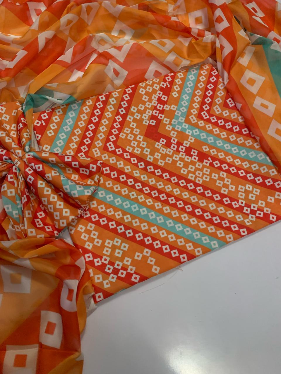 Digital Printed Swiss Lawn 3pc