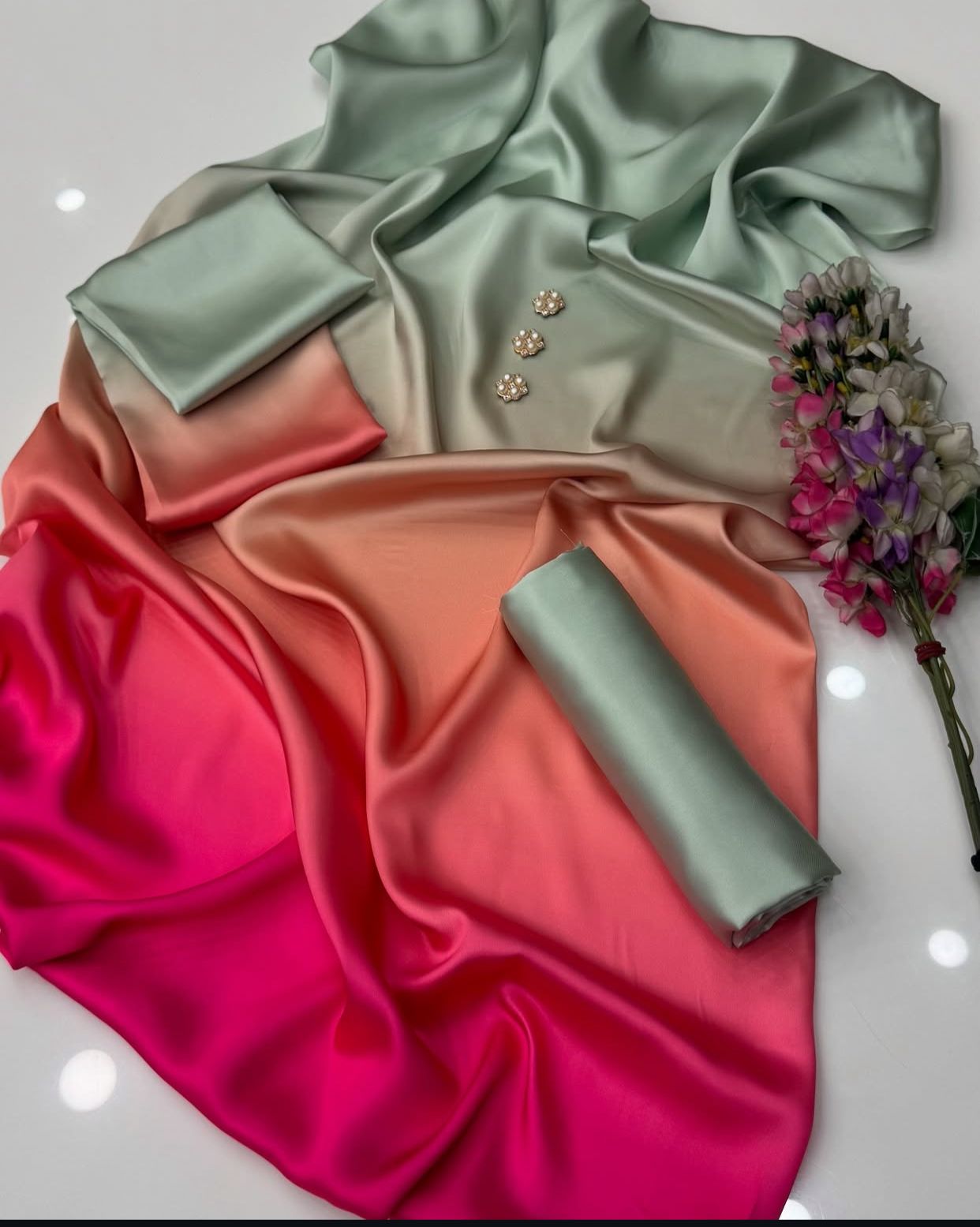 Digital Printed Silk 3pc