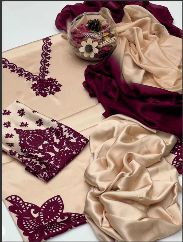 Digital Printed Silk 3pc