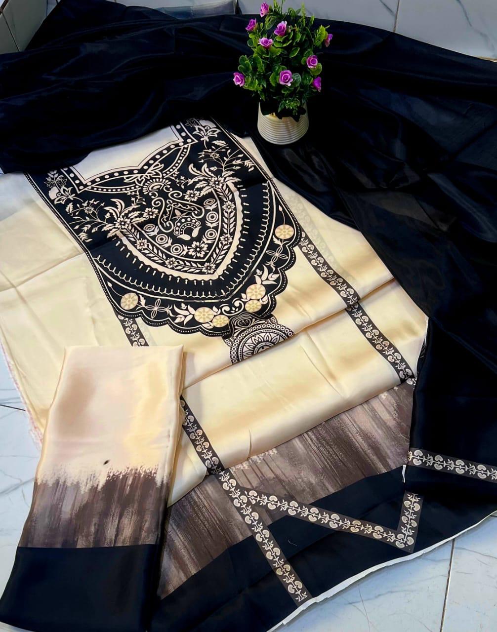 Digital Printed Silk 3pc