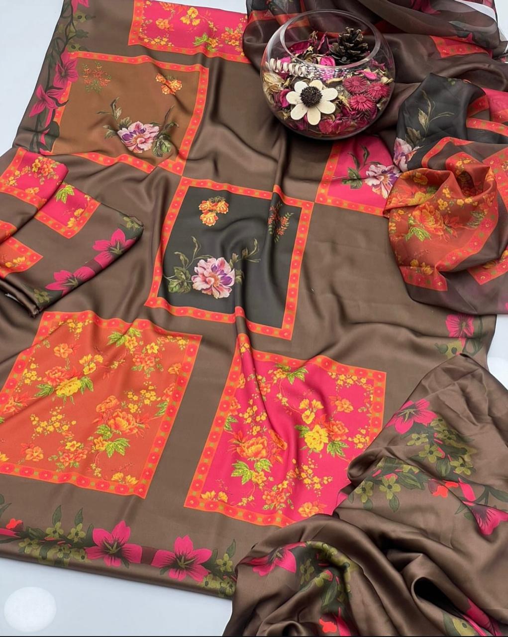 Digital Printed Silk 3pc