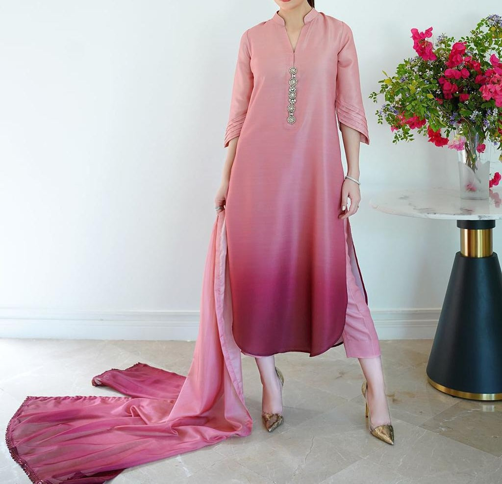 Digital Printed Silk 3pc