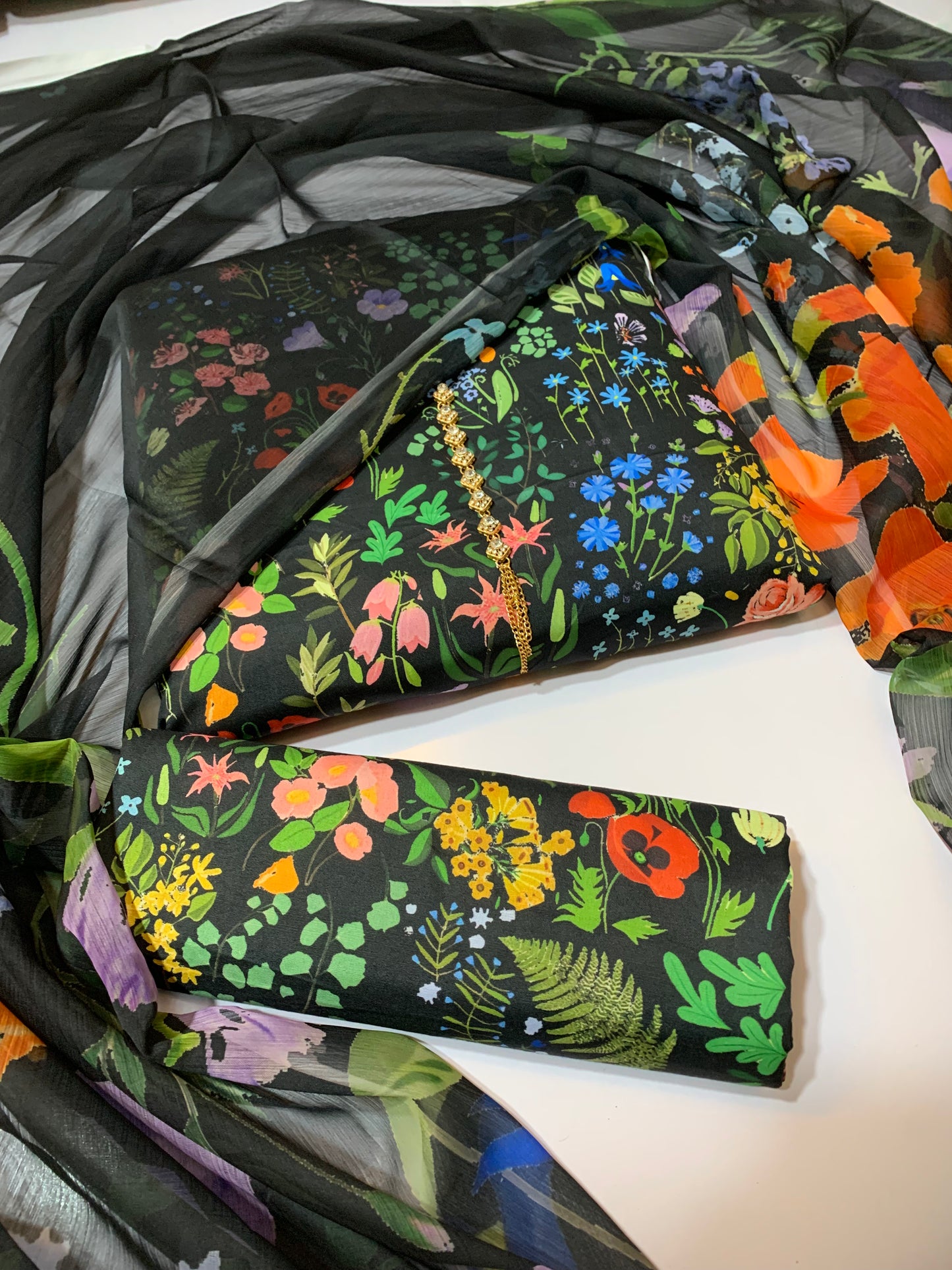 Digital Printed Swiss Lawn 3pc