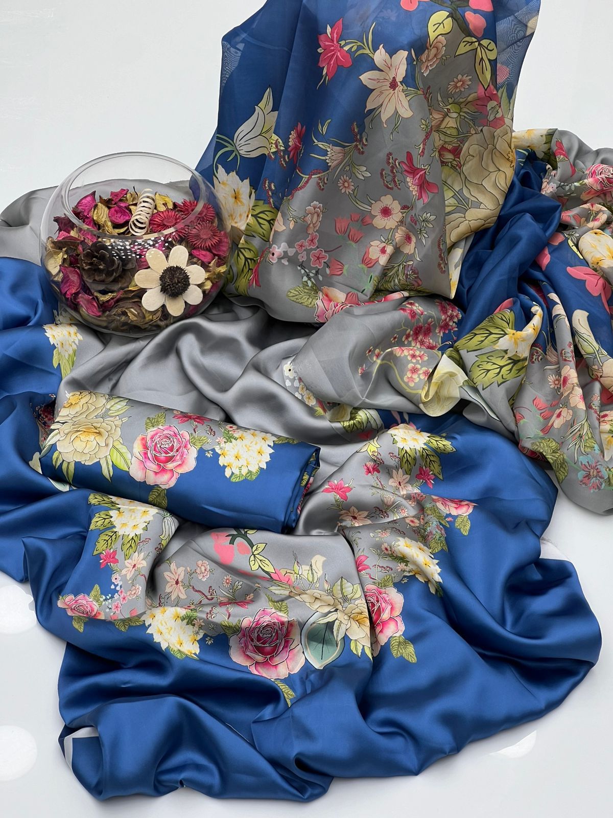 Digital Printed Silk 3pc