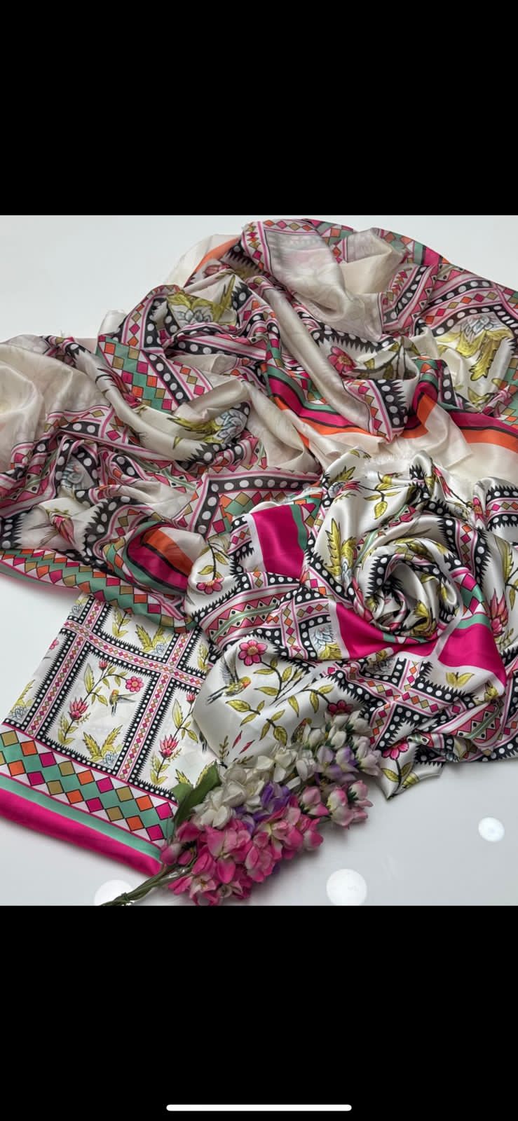 Digital Printed Silk 3pc