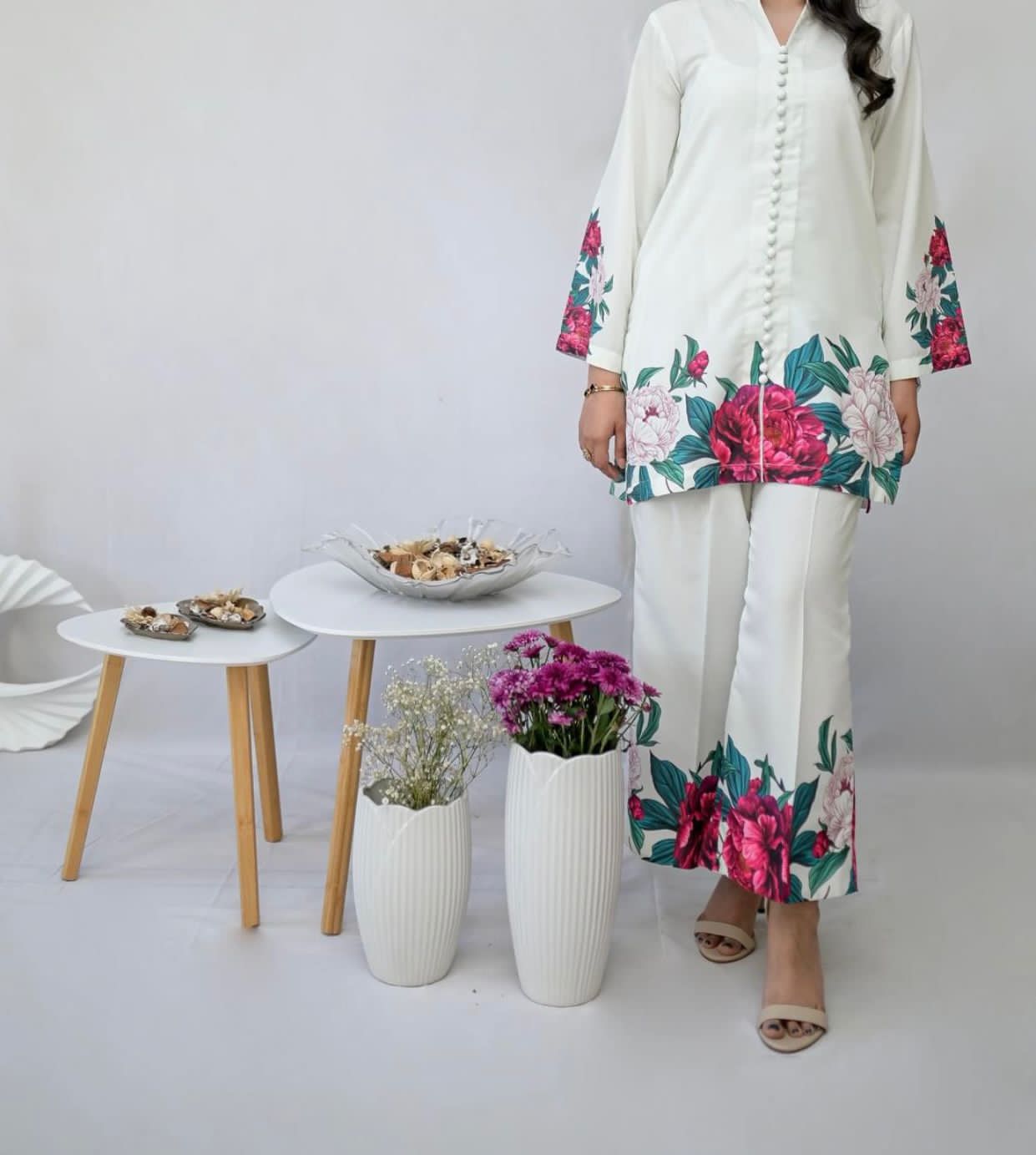 Digital Printed Silk 3pc