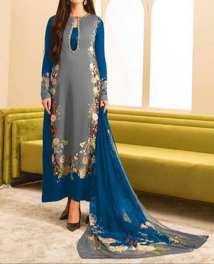 Digital Printed Silk 3pc