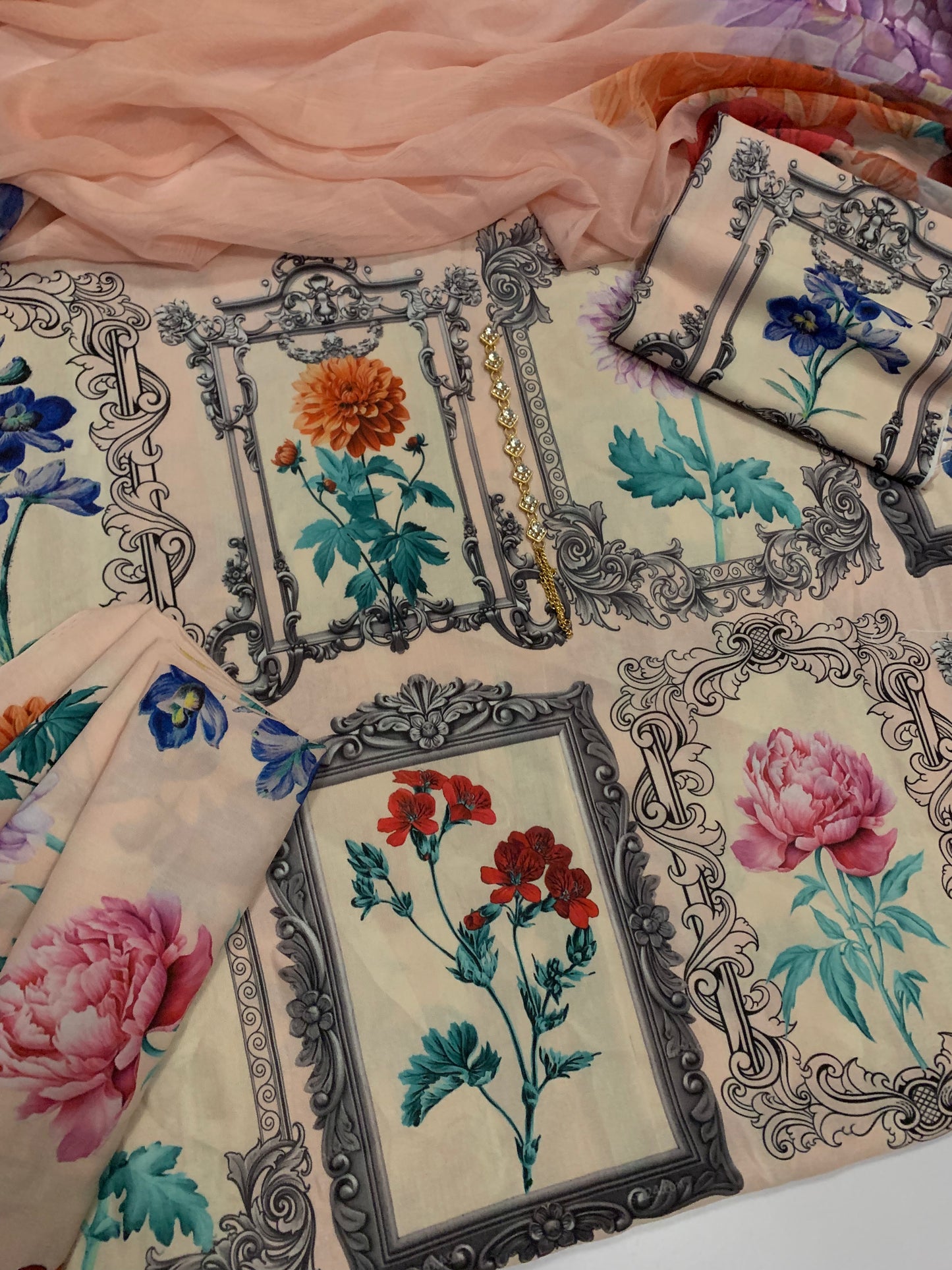 Digital Printed Swiss Lawn 3pc