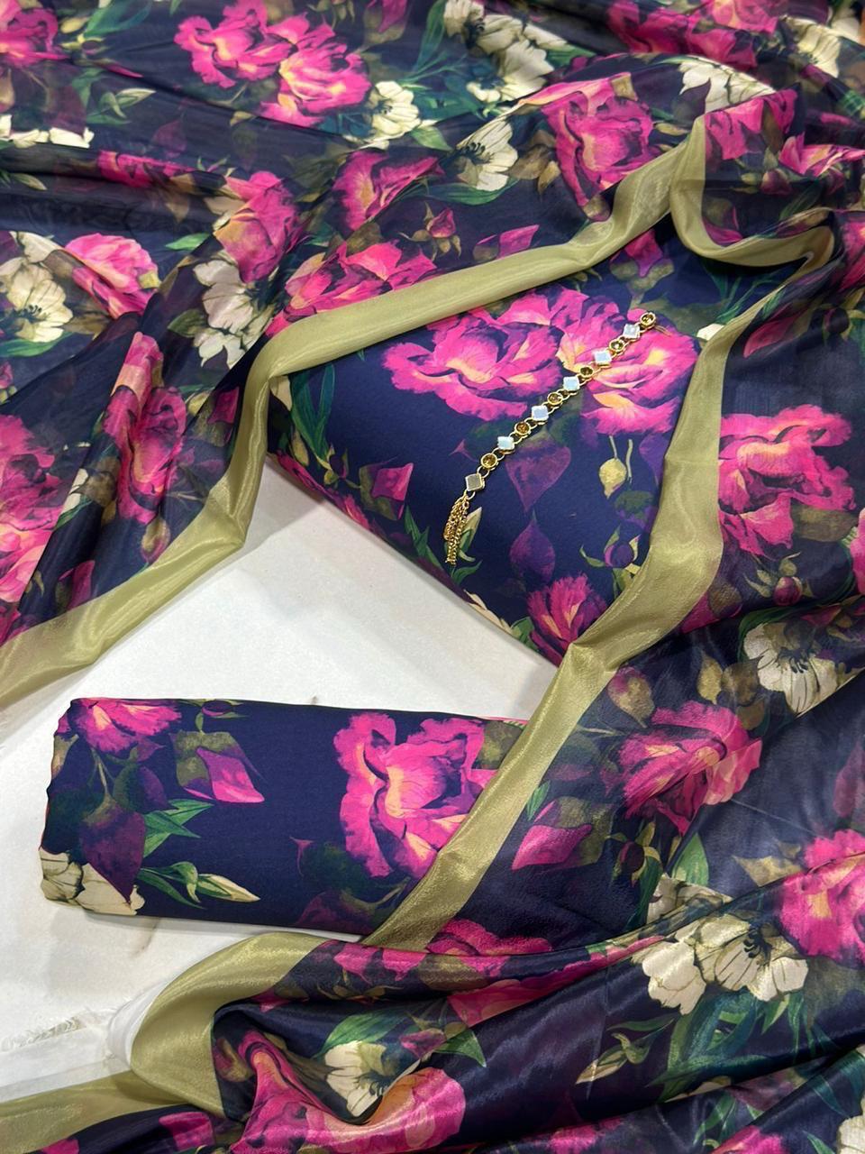 Digital Printed Swiss Lawn 3pc