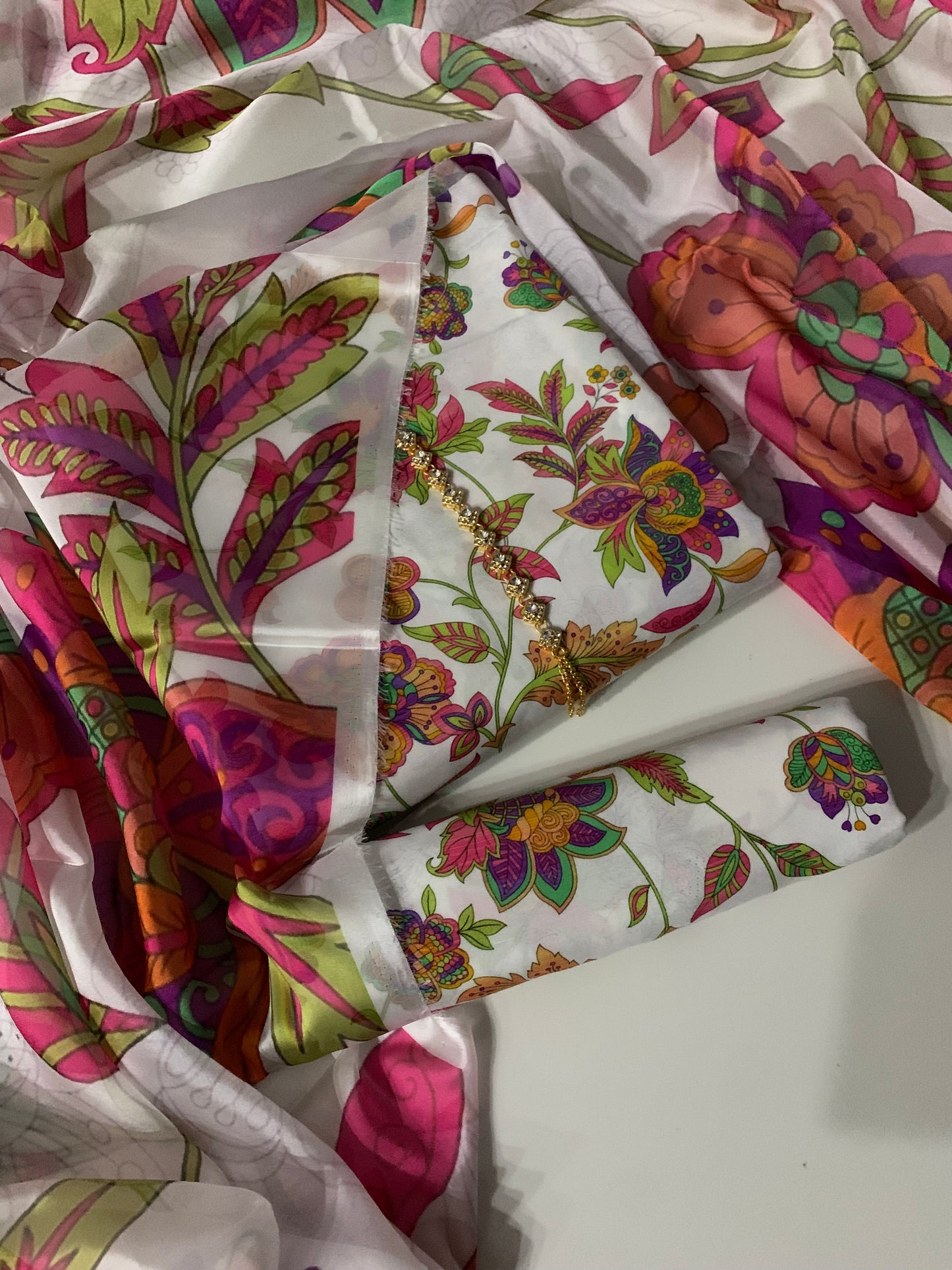 Digital Printed Swiss Lawn 3pc