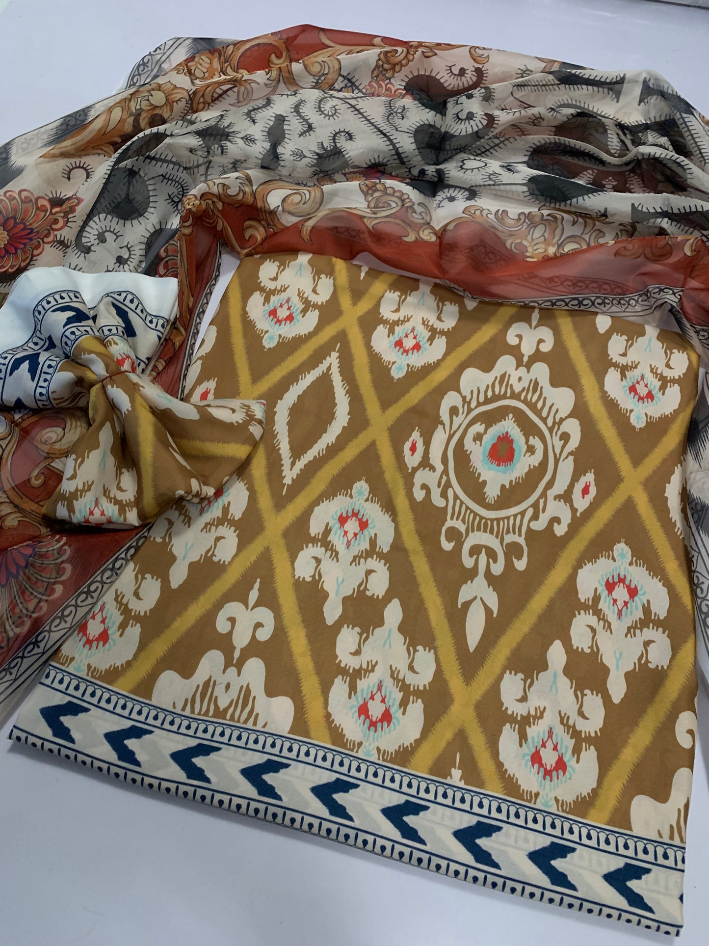 Digital Printed Swiss Lawn 3pc