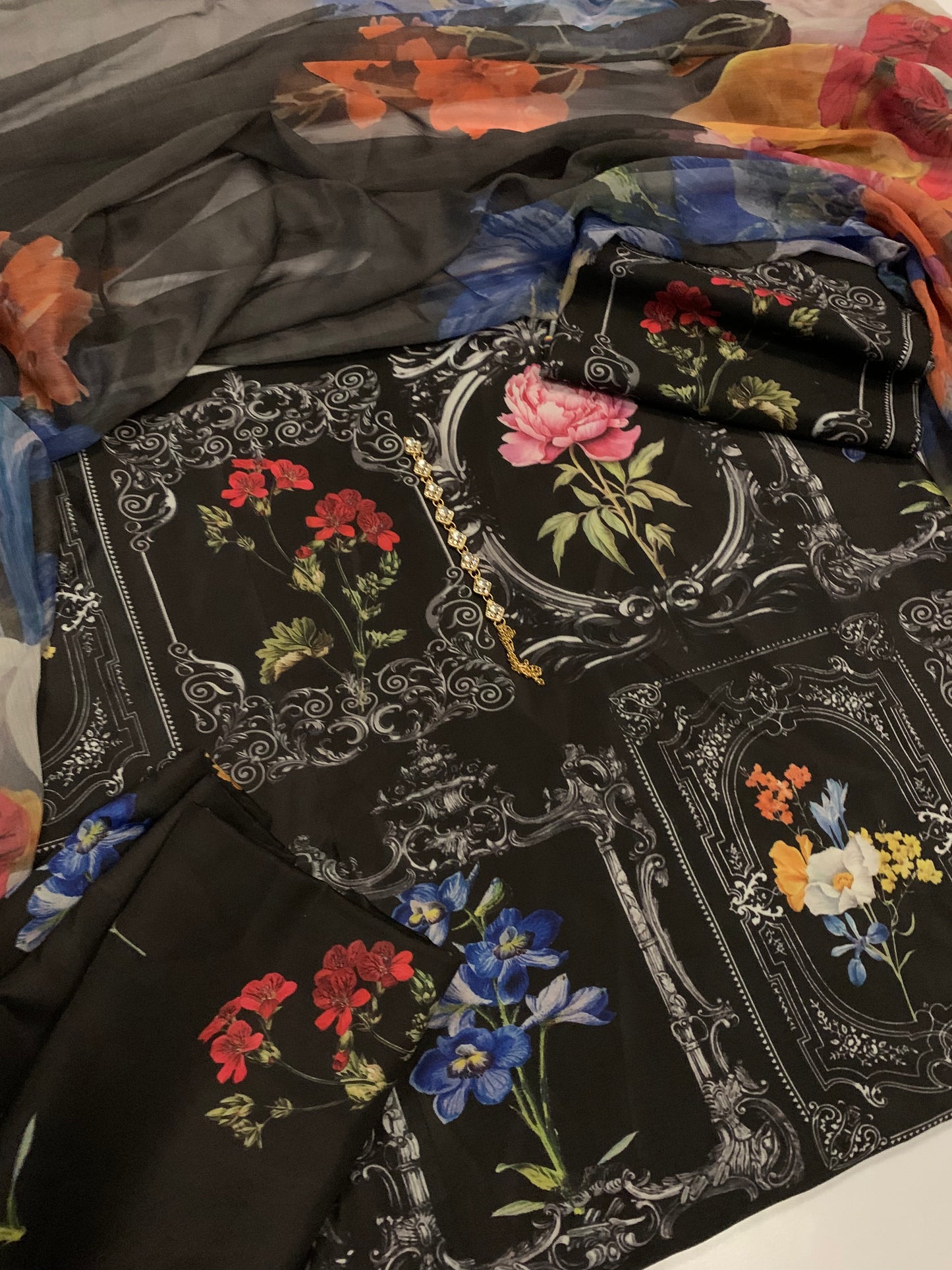 Digital Printed Swiss Lawn 3pc