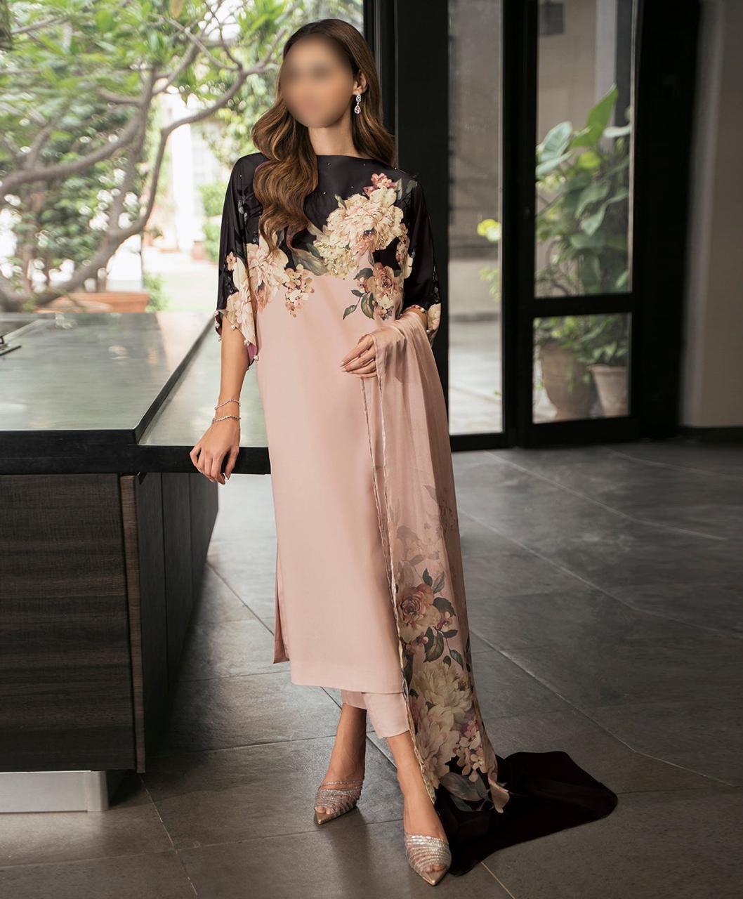 Digital Printed Silk 3pc