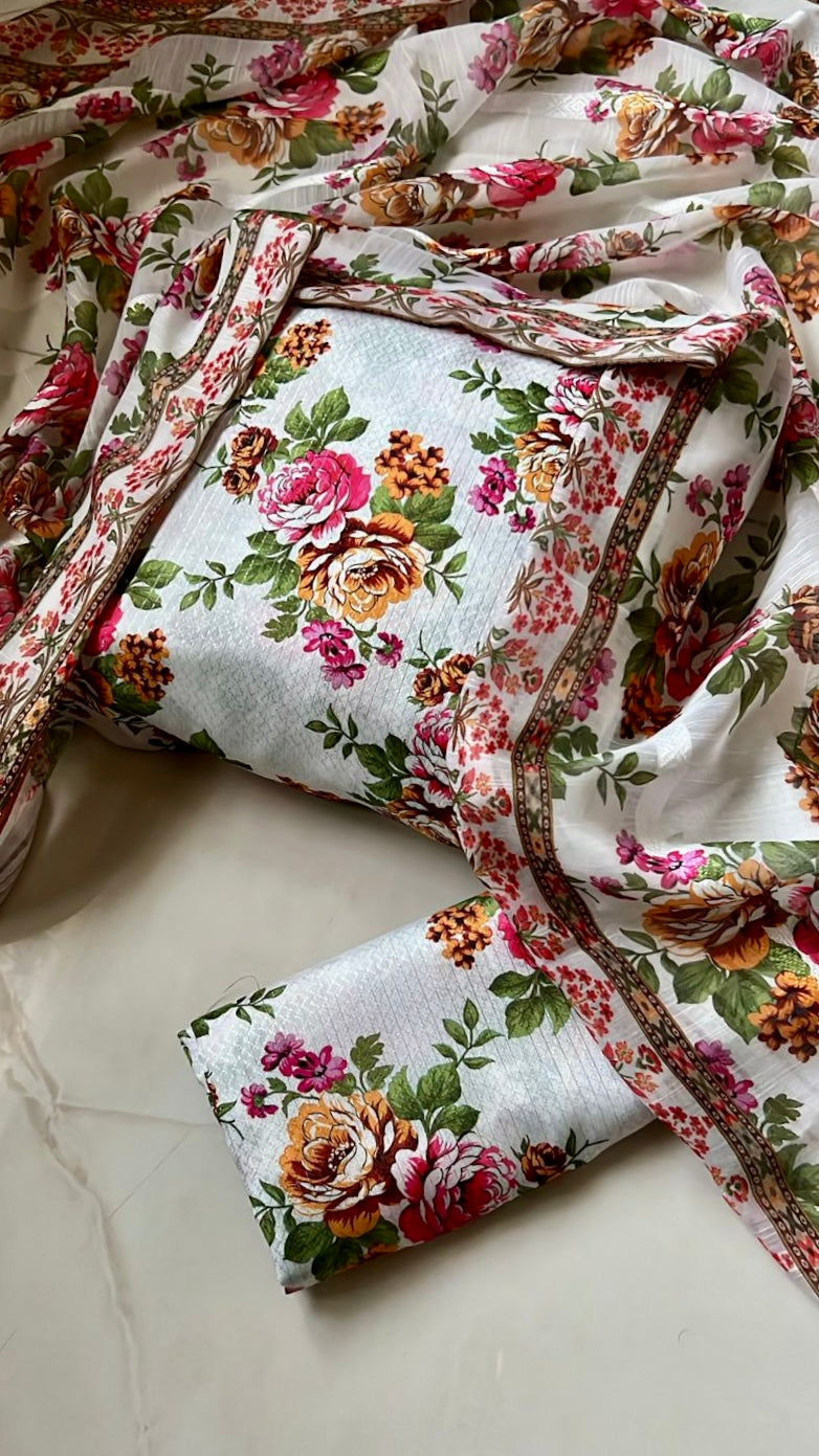 Digital Printed Jacquard 3pc