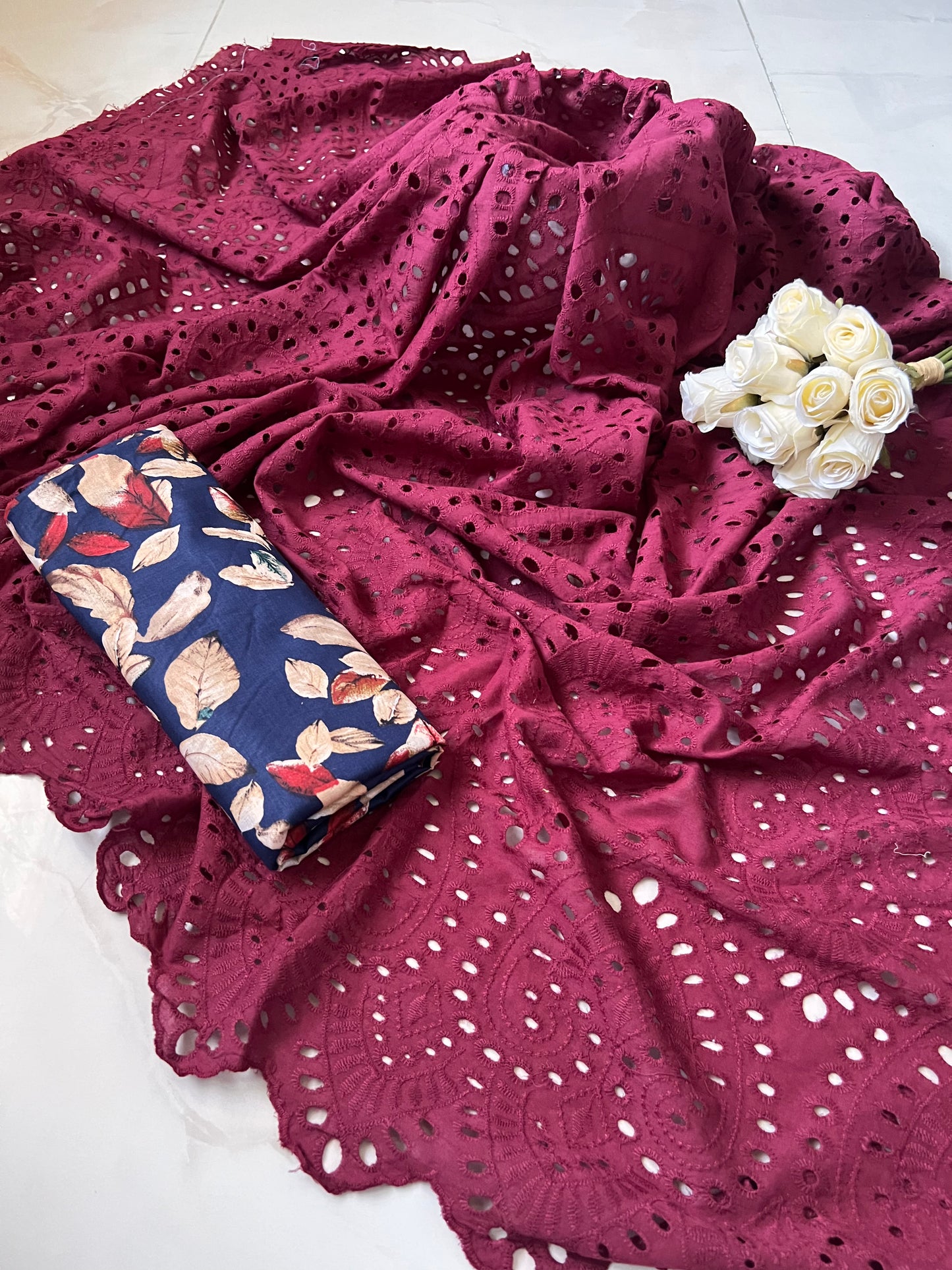 Chikankari Lawn 2pc Dress