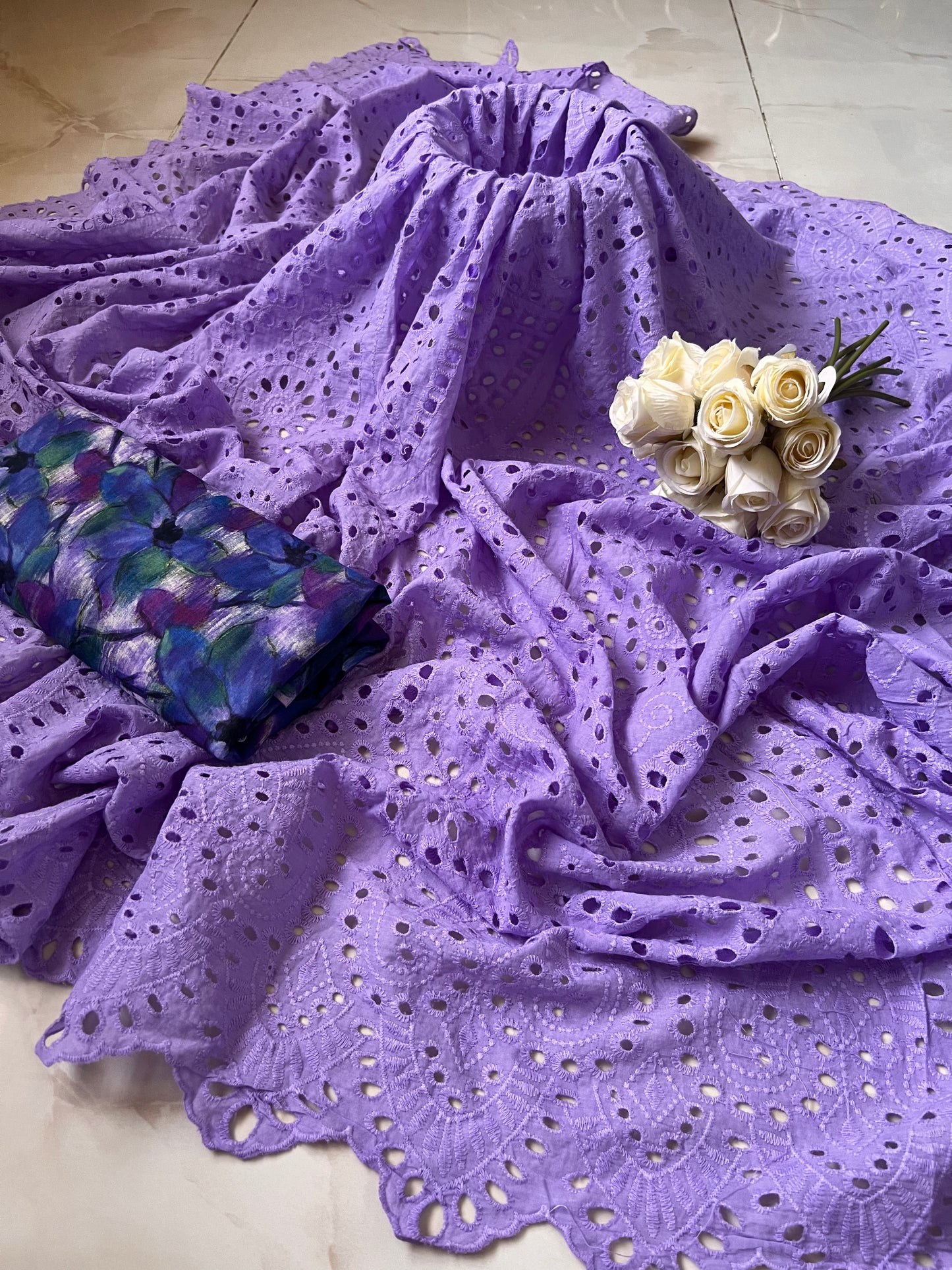 Chikankari Lawn 2pc Dress