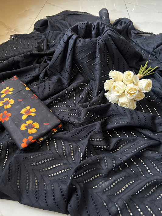 Chikankari Lawn 2pc Dress