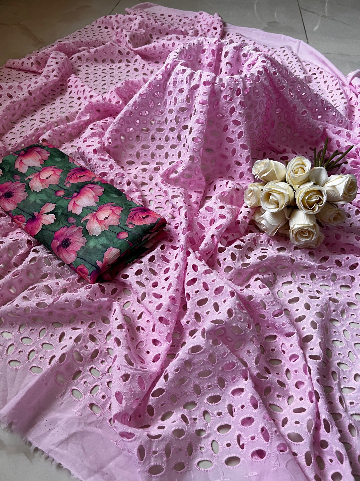 Chikankari Lawn 2pc Dress