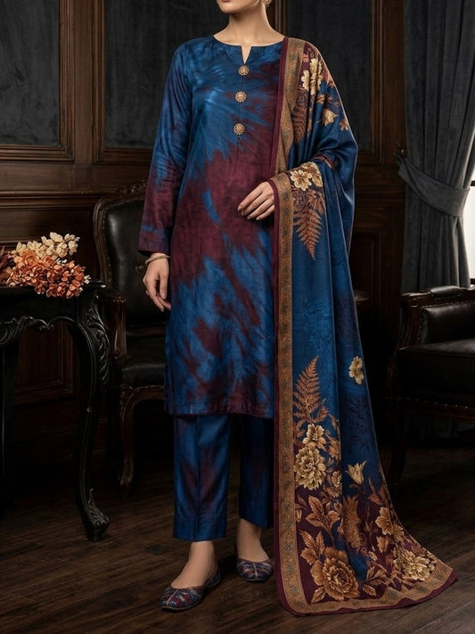 Digital Printed Silk 3pc