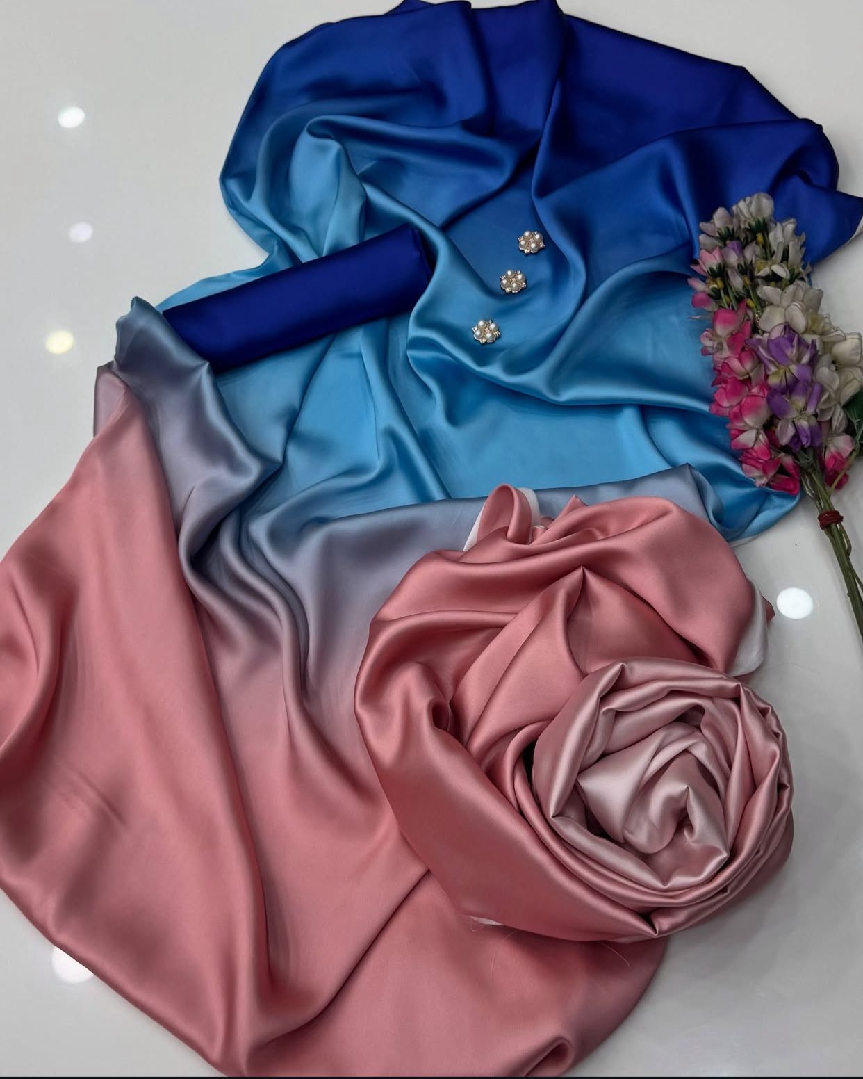 Digital Printed Silk 3pc main image 0