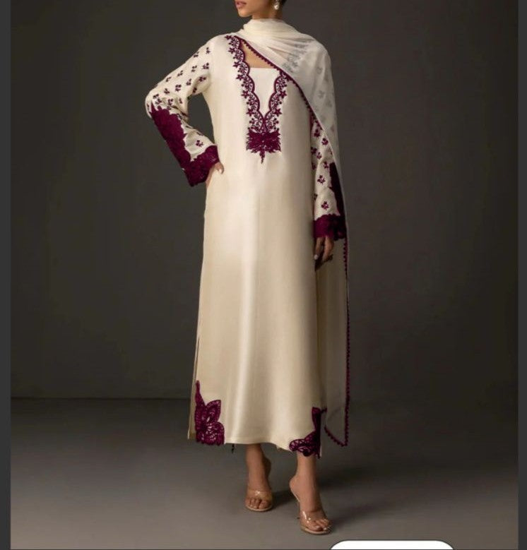 Digital Printed Silk 3pc