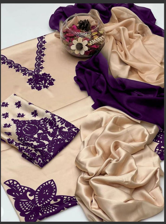 Digital Printed Silk 3pc