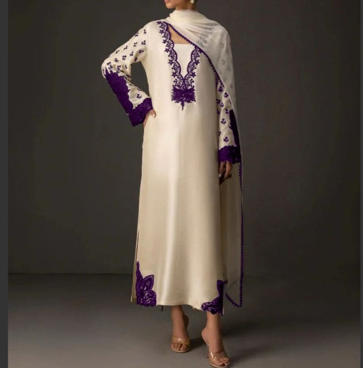 Digital Printed Silk 3pc