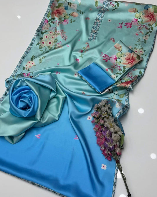 Digital Printed Silk 3pc