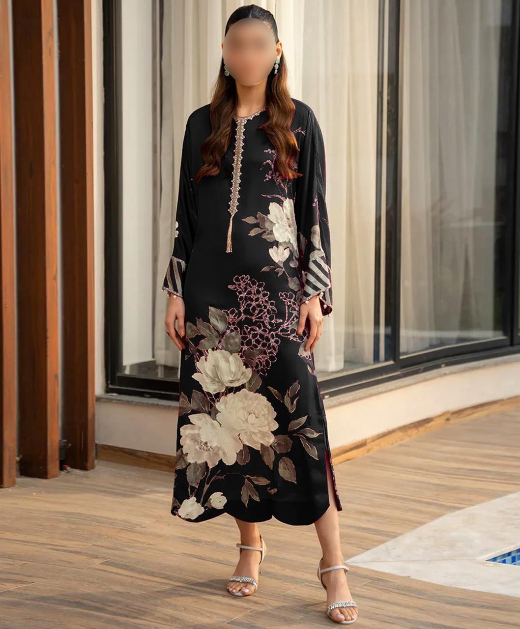 Digital Printed Silk 3pc