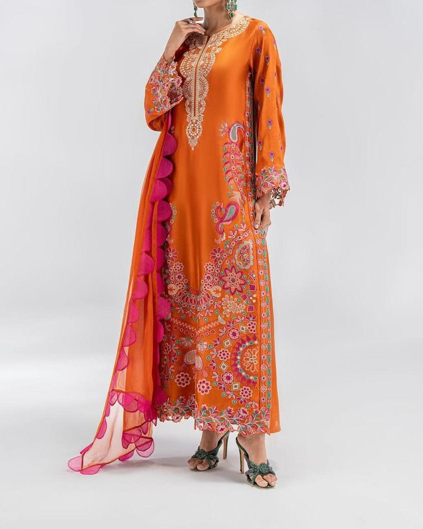 Digital Printed Silk 3pc