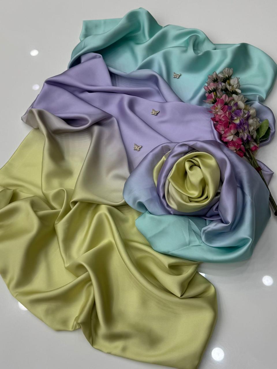 Digital Printed Silk 3pc