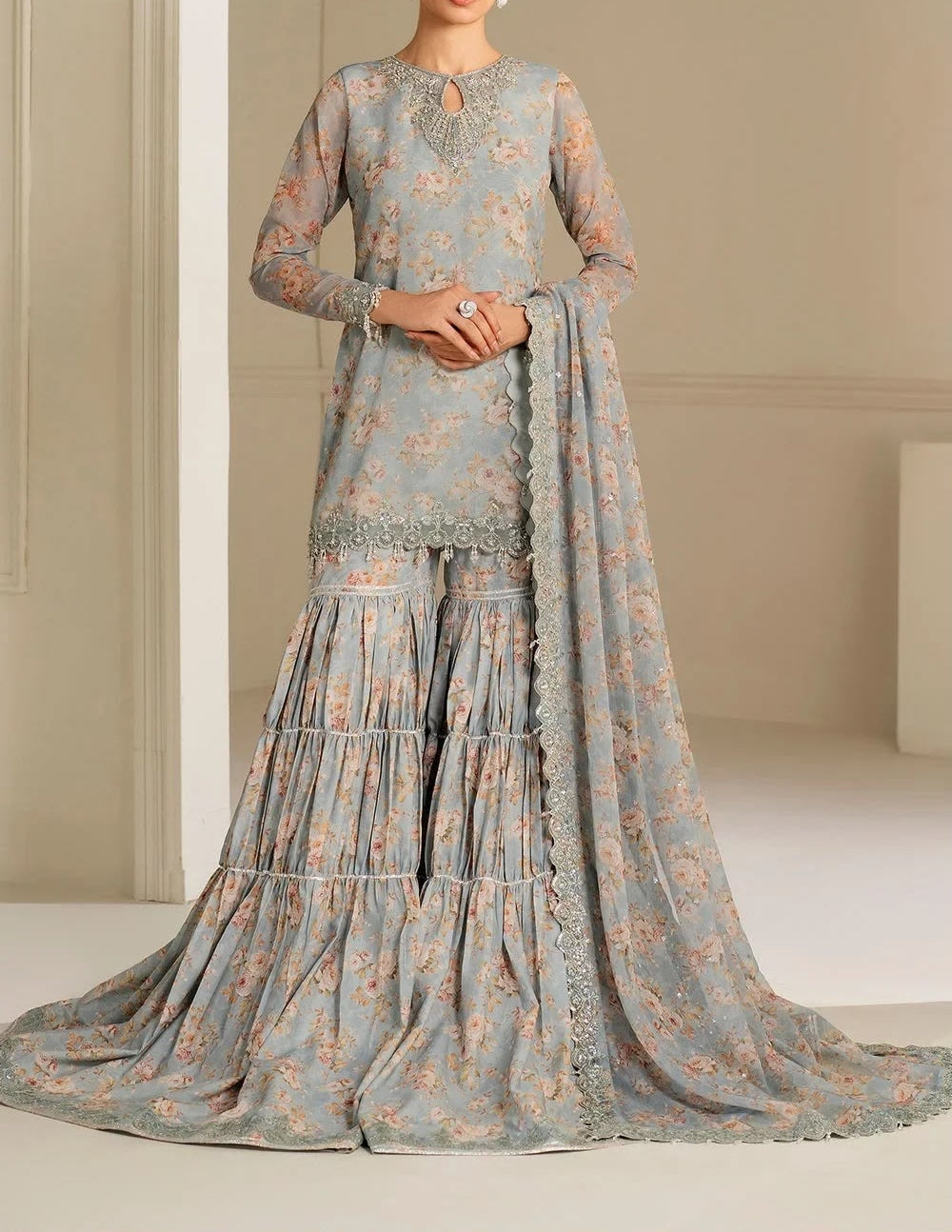 Embroidered Lawn 3pc