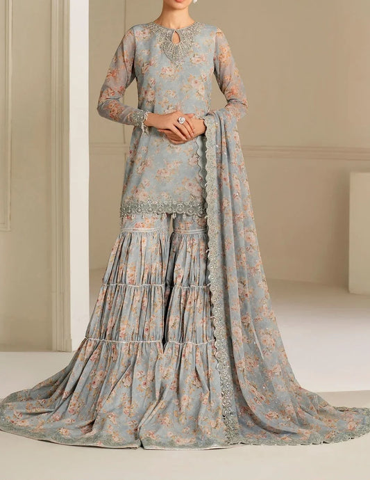 Embroidered Lawn 3pc