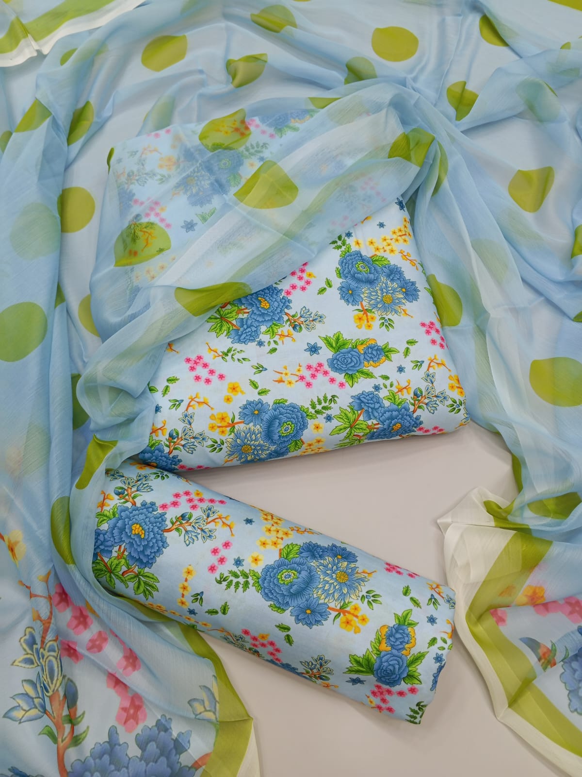 Digital Printed Swiss Lawn 3pc