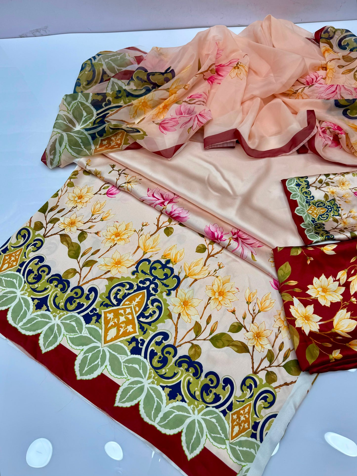Digital Printed Silk 3pc