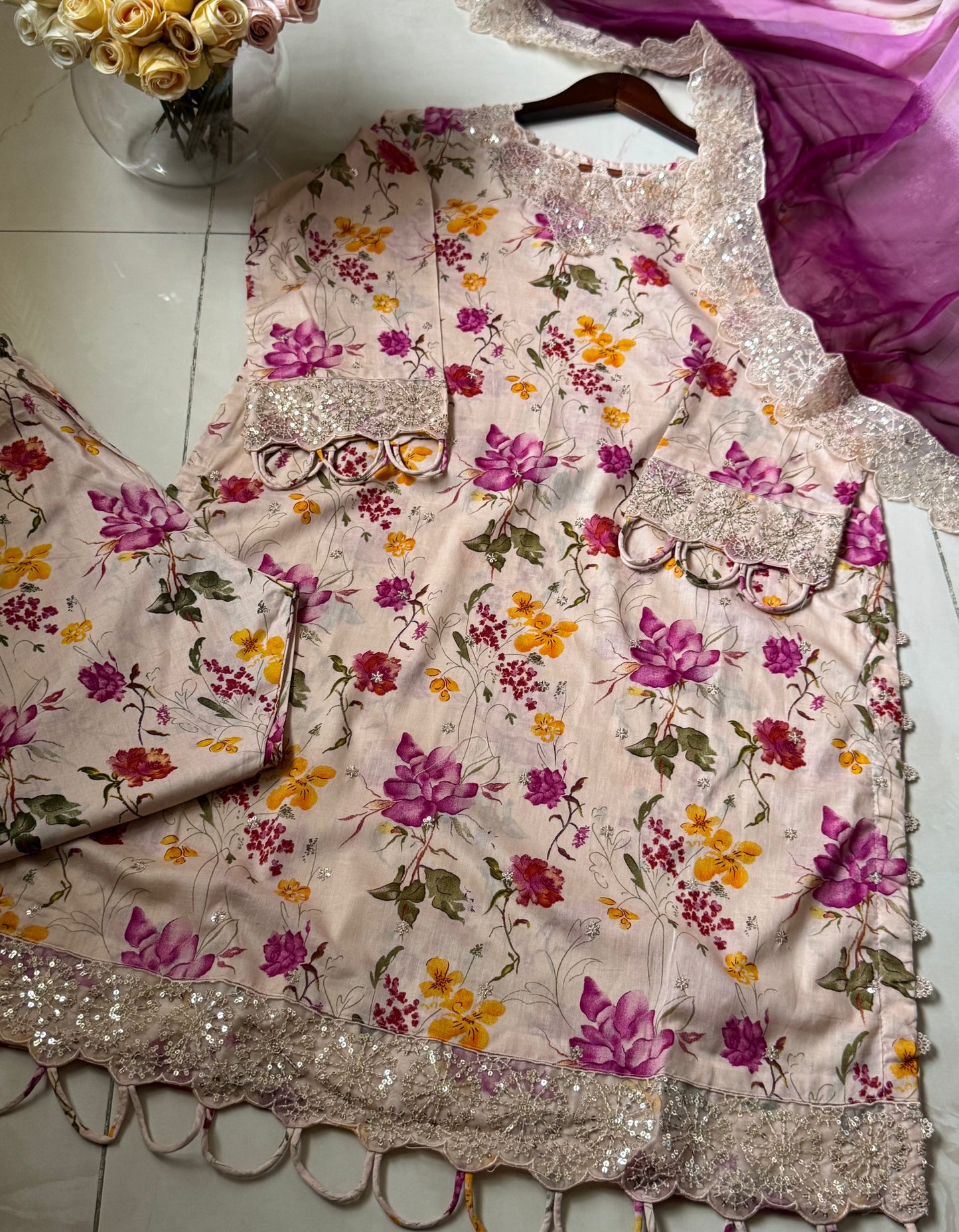 Ready-To-Wear Lawn 3pc Embroidered