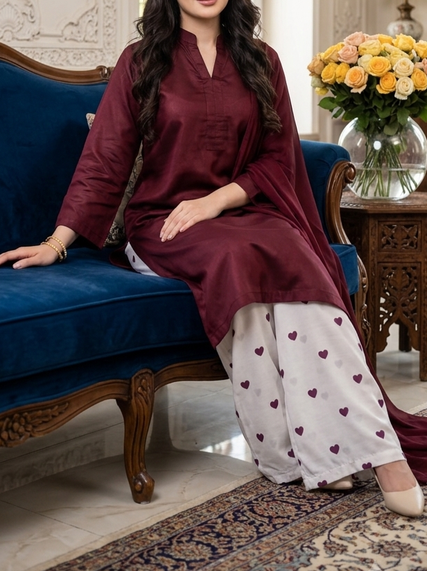 Ready-To-Wear Raw Silk 2pc