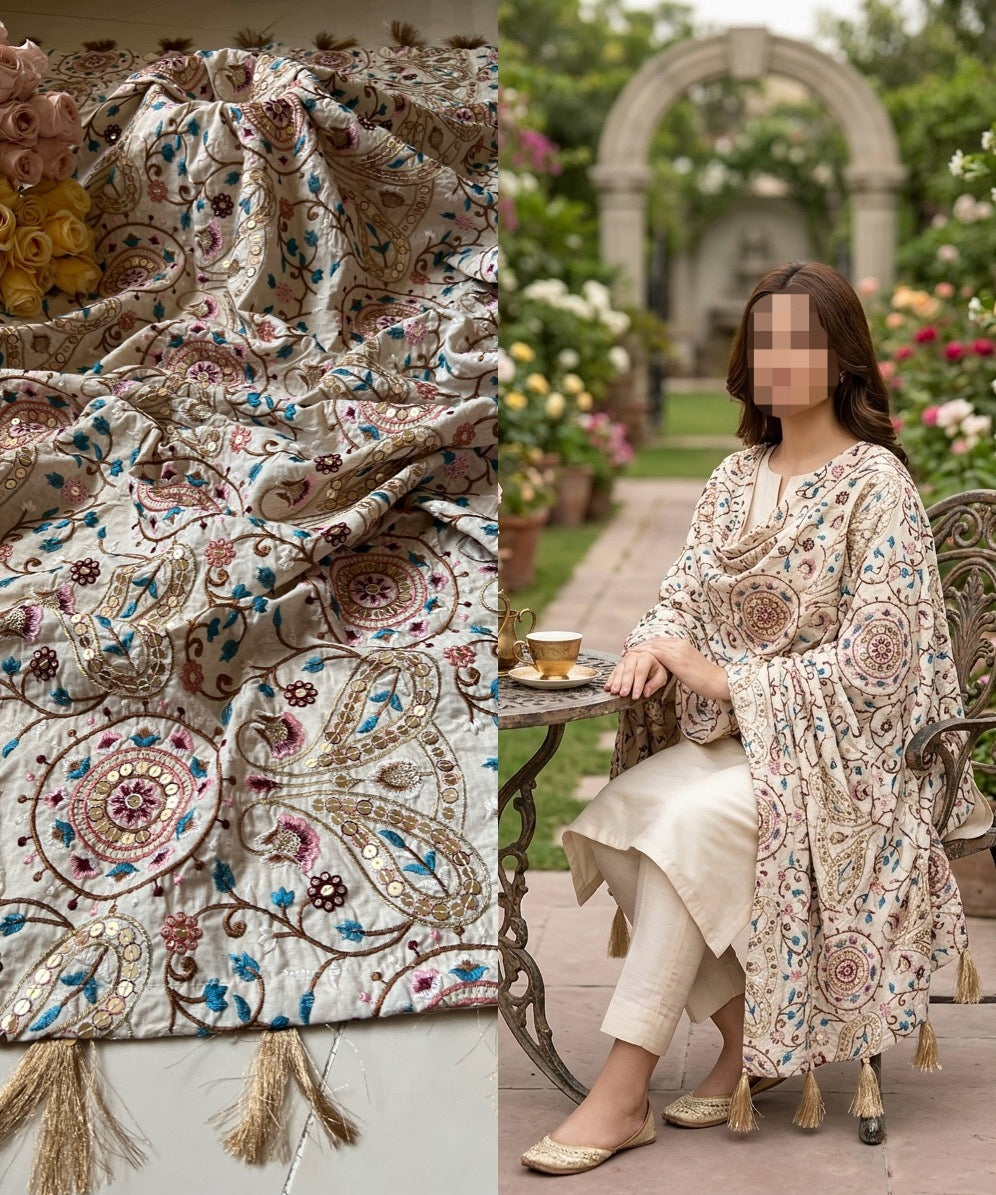 Fabricity Signature Luxury Winter Khaddar Shawl