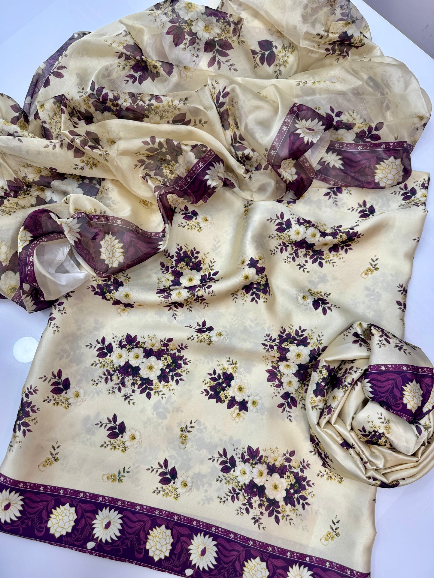 Digital Printed Silk 3pc