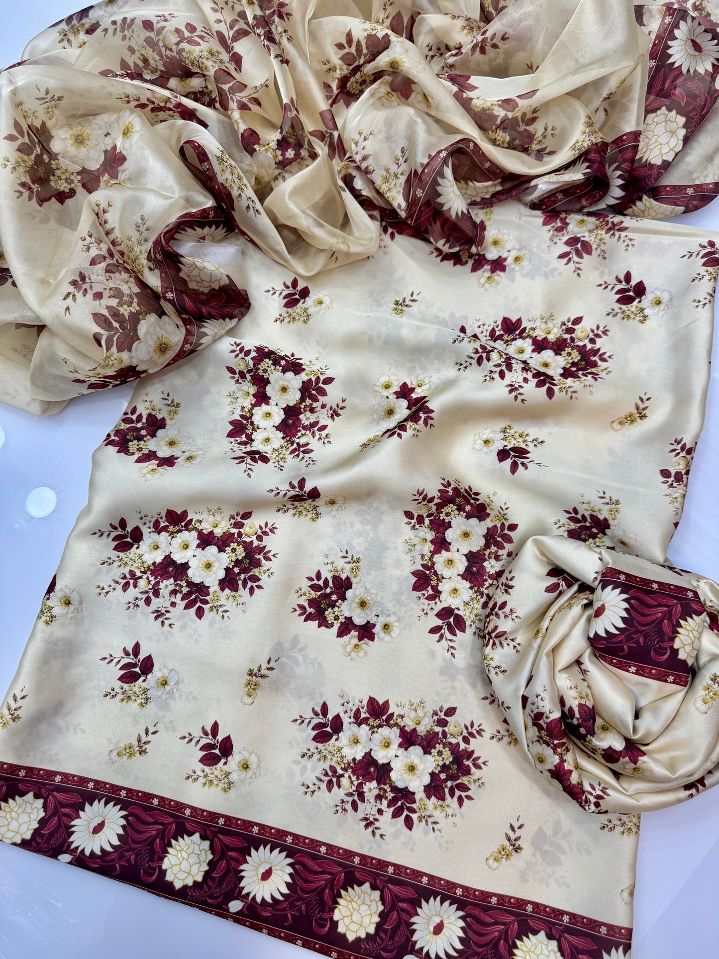 Digital Printed Silk 3pc