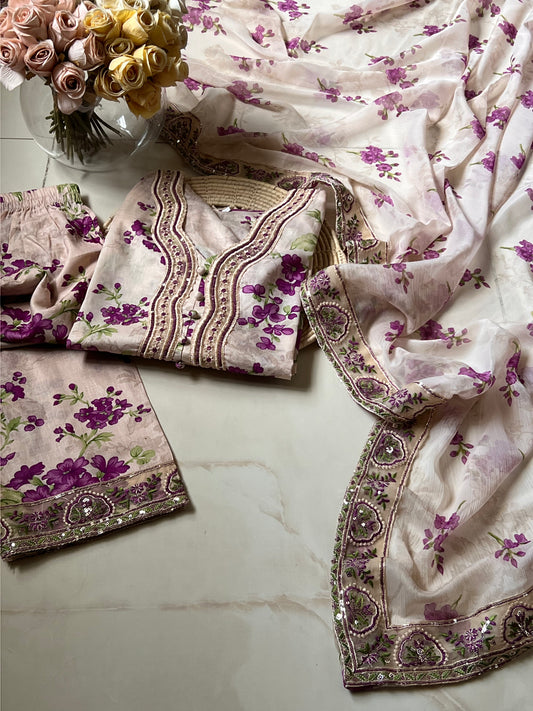 Ready-To-Wear Lawn 3pc Embroidered
