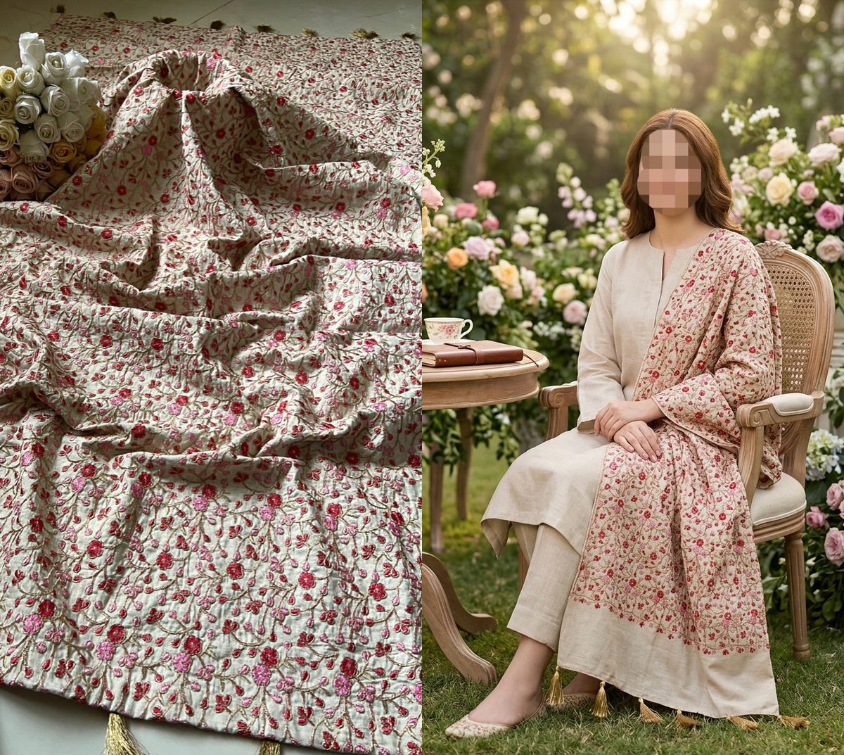 Fabricity Signature Luxury Winter Khaddar Shawl