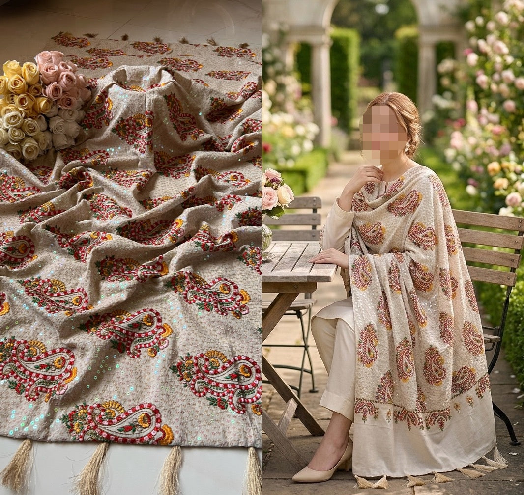 Fabricity Signature Luxury Winter Khaddar Shawl