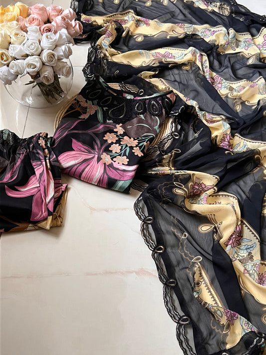 Ready-To-Wear Lawn 3pc Embroidered