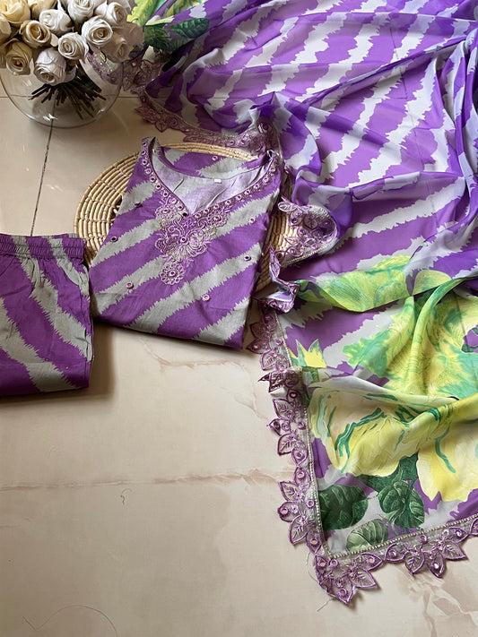 Ready-To-Wear Lawn 3pc Embroidered