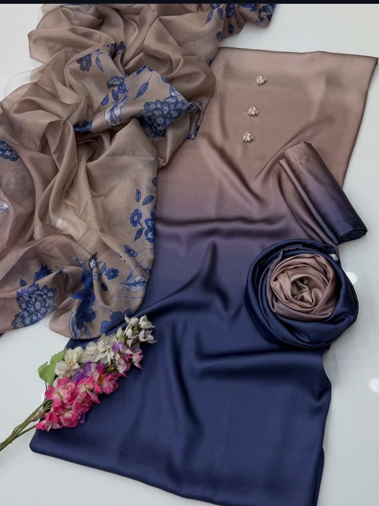 Digital Printed Silk 3pc
